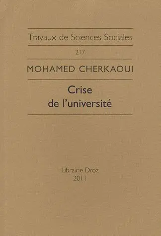 Crise de l'université : le nouvel esprit académique et la sécularisation de la production intellectuelle