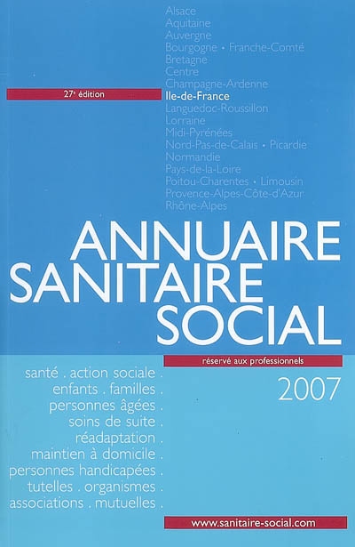 Annuaire sanitaire social...