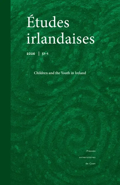 Etudes irlandaises, n° 51-1. Children and the youth in Ireland