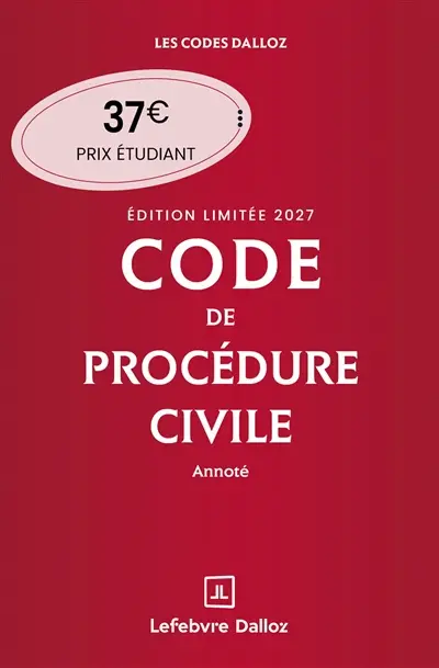 Code de procédure civile 2027, annoté