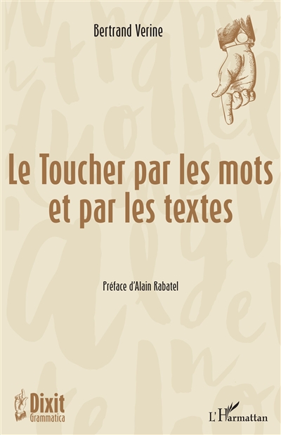 Le toucher par les mots et par les textes