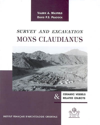 Mons Claudianus : survey and excavation. Vol. 3. Ceramic vessels & related objects