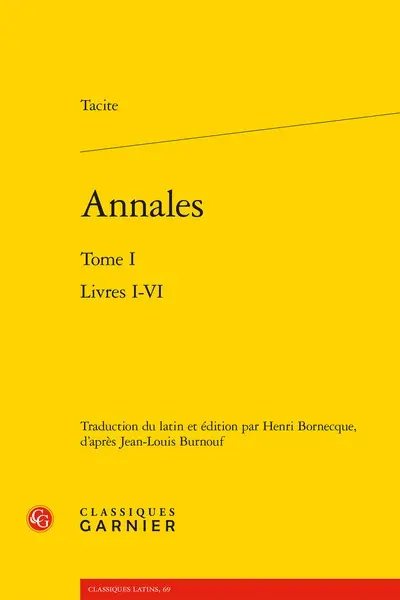 Annales. Vol. 1. Livres I-VI