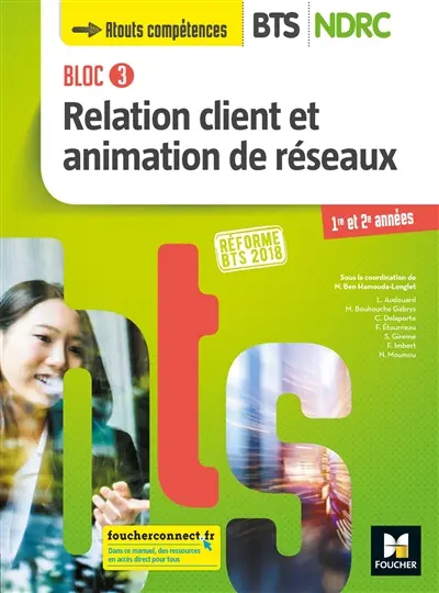 Bloc 3 : relation client et animation de réseaux : BTS NDRC, 1re et 2e années
