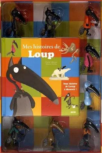 Mon coffret de figurines loup : mes histoires de loup