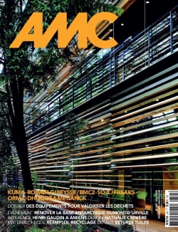 AMC, le moniteur architecture, n° 305. Des équipements pour valoriser les déchets