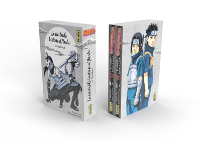 Coffret Naruto roman : la véritable histoire d'Itachi : l'intégrale