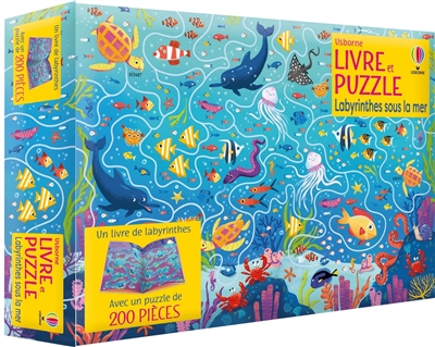 Labyrinthes sous la mer : livre et puzzle - Sam Smith