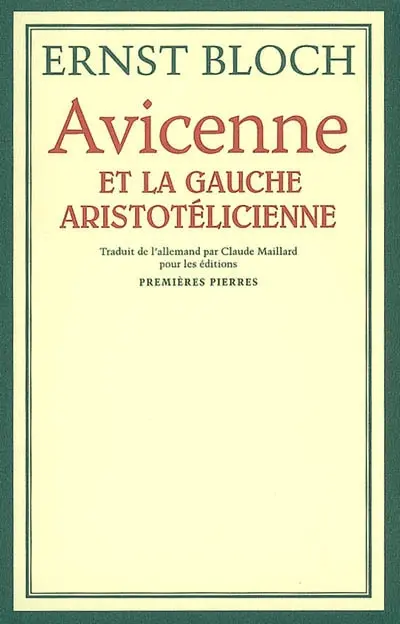 Avicenne et la gauche aristotélicienne