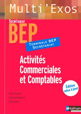 Activités commerciales et comptables, terminale BEP secrétariat