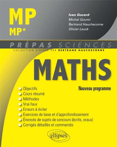 Mathématiques MP, MP* : nouveau programme