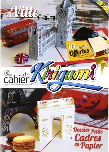 Cahier de kirigami, n° 21. En ville