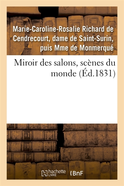 Miroir des salons, scènes...