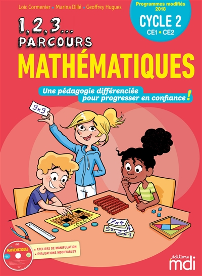 1,2,3 ...PARCOURS MATHEMATIQUES CYCLE 2 CE1- CE2