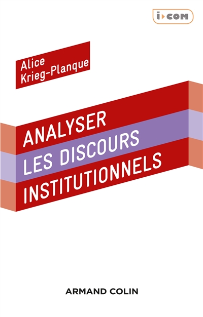 Analyser les discours institutionnels
