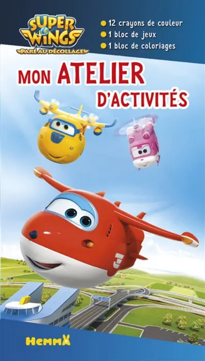 Super Wings, paré au décollage ! : mon kit d'activités