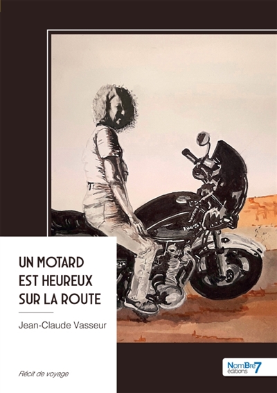 Un motard est heureux sur...