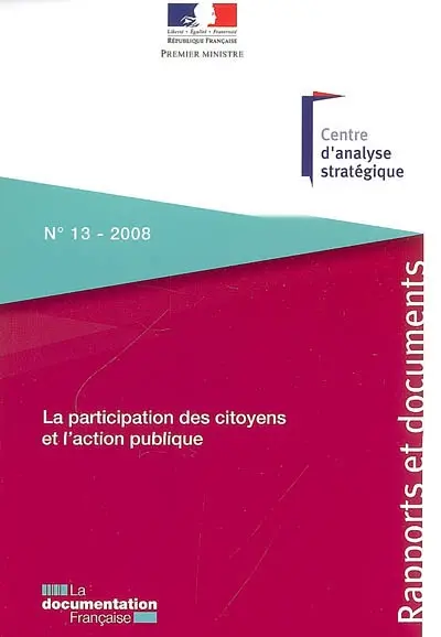 La participation des citoyens et l'action publique