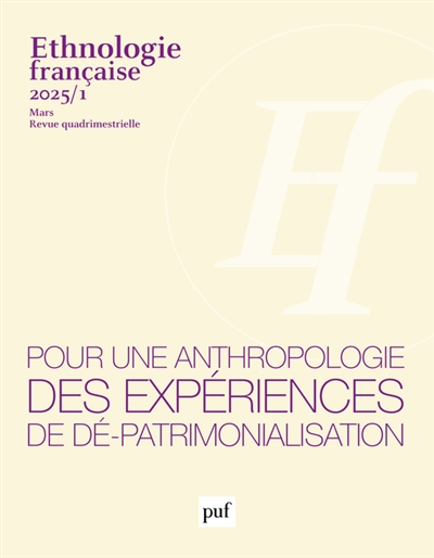 Ethnologie française, n° 1...