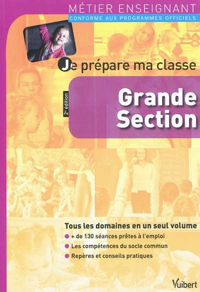 Je prépare ma classe : grande section