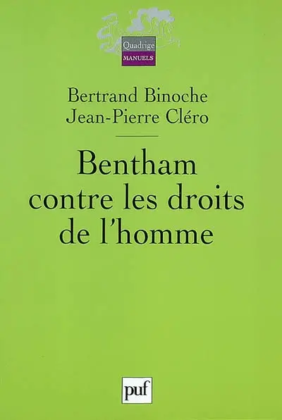 Bentham contre les droits de l'homme