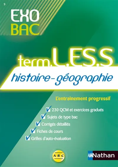 Histoire-géographie terminales L, ES, S : l'entraînement progressif