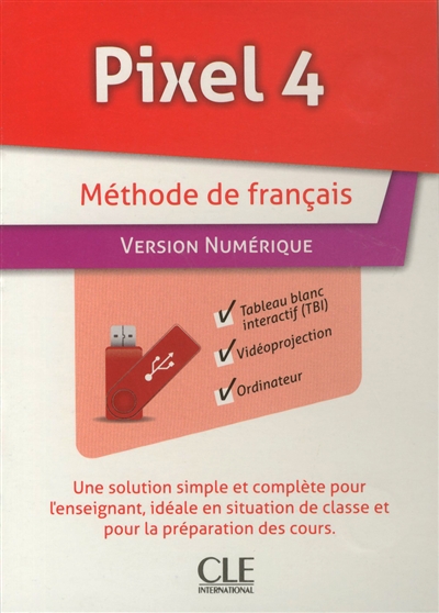 Pixel 4 : méthode de français : version numérique