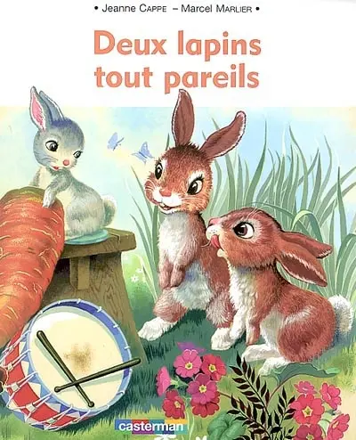 Deux lapins tout pareils