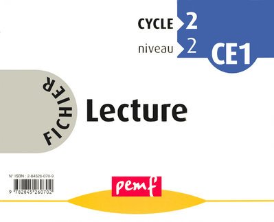 Fichier lecture, cycle 2, niveau 2 CE1