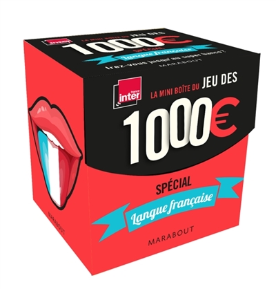 La mini-boîte du jeu des 1.000 euros : spécial langue française