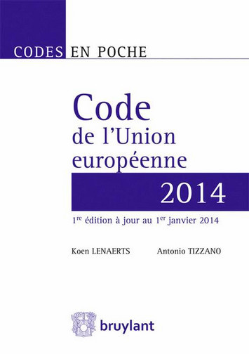 Code de l'Union européenne 2014