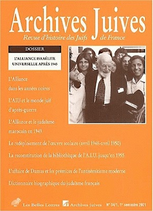 Archives juives, n° 34-1. L...