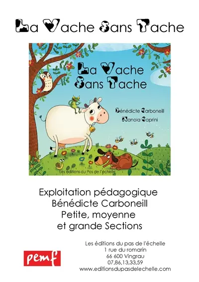 La vache sans tache : fichier multi niveaux