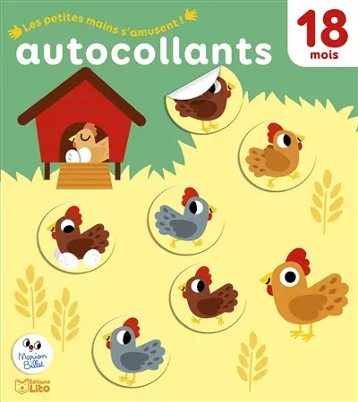 Les animaux de la ferme : autocollants
