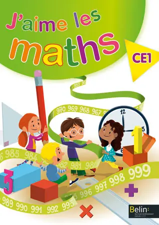 J'aime les maths : CE1