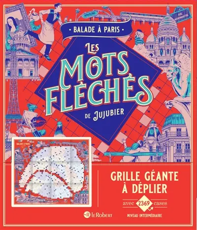 Paris : Les mots fléchés de Jujubier : Grille géante