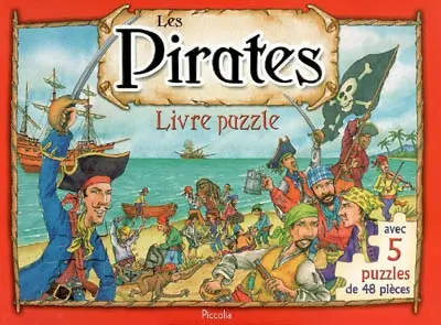 Les pirates : livre puzzle