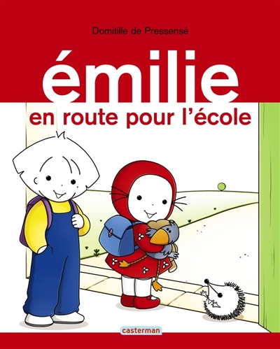 Émilie en route pour l'école