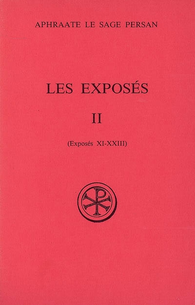 Les Exposés. Vol. 2. Exposés XI-XXIII