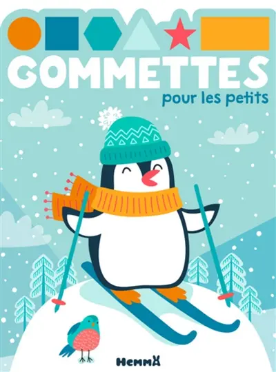 Gommettes pour les petits : pingouin