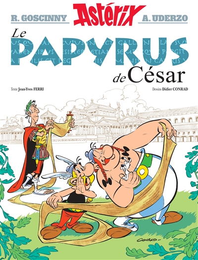 Une aventure d'Astérix. Vol. 36. Le papyrus de César