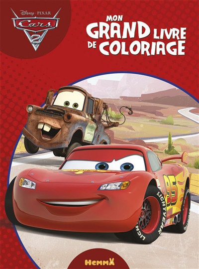 Cars 2 : mon grand livre de coloriage