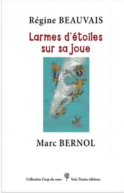 Larmes d'étoiles sur sa joue