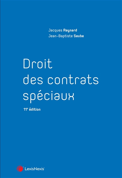 Droit des contrats spéciaux