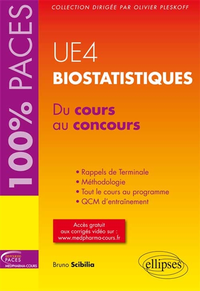 UE4, biostatistiques : du cours au concours