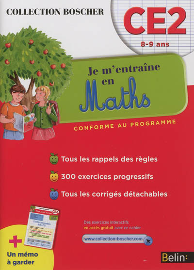 Je m'entraîne en maths : CE2, 8-9 ans