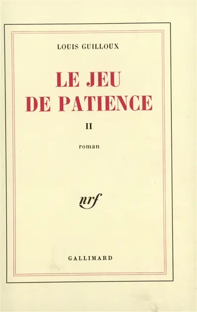 Le jeu de patience