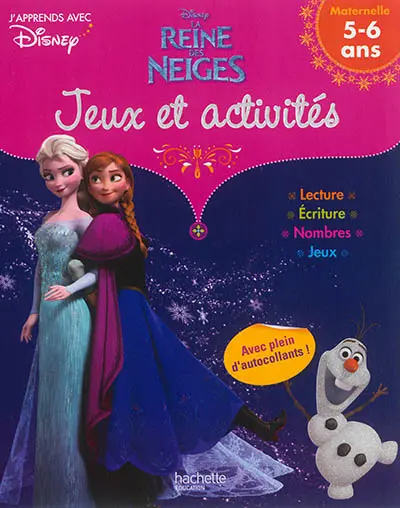 La reine des neiges : jeux et activités : maternelle 5-6ans