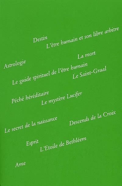 Dans la lumière de la vérité : message du Graal