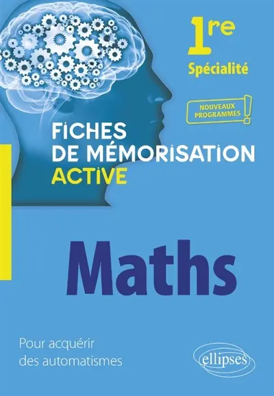 Maths 1re spécialité : nouveaux programmes